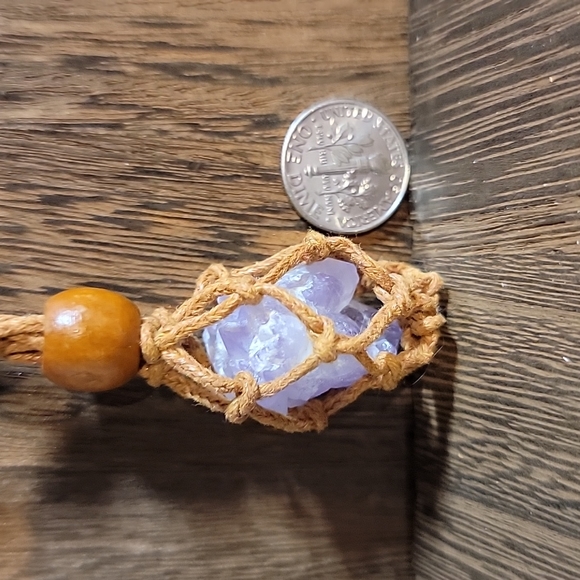 Macrame necklace - Picture 3 of 5